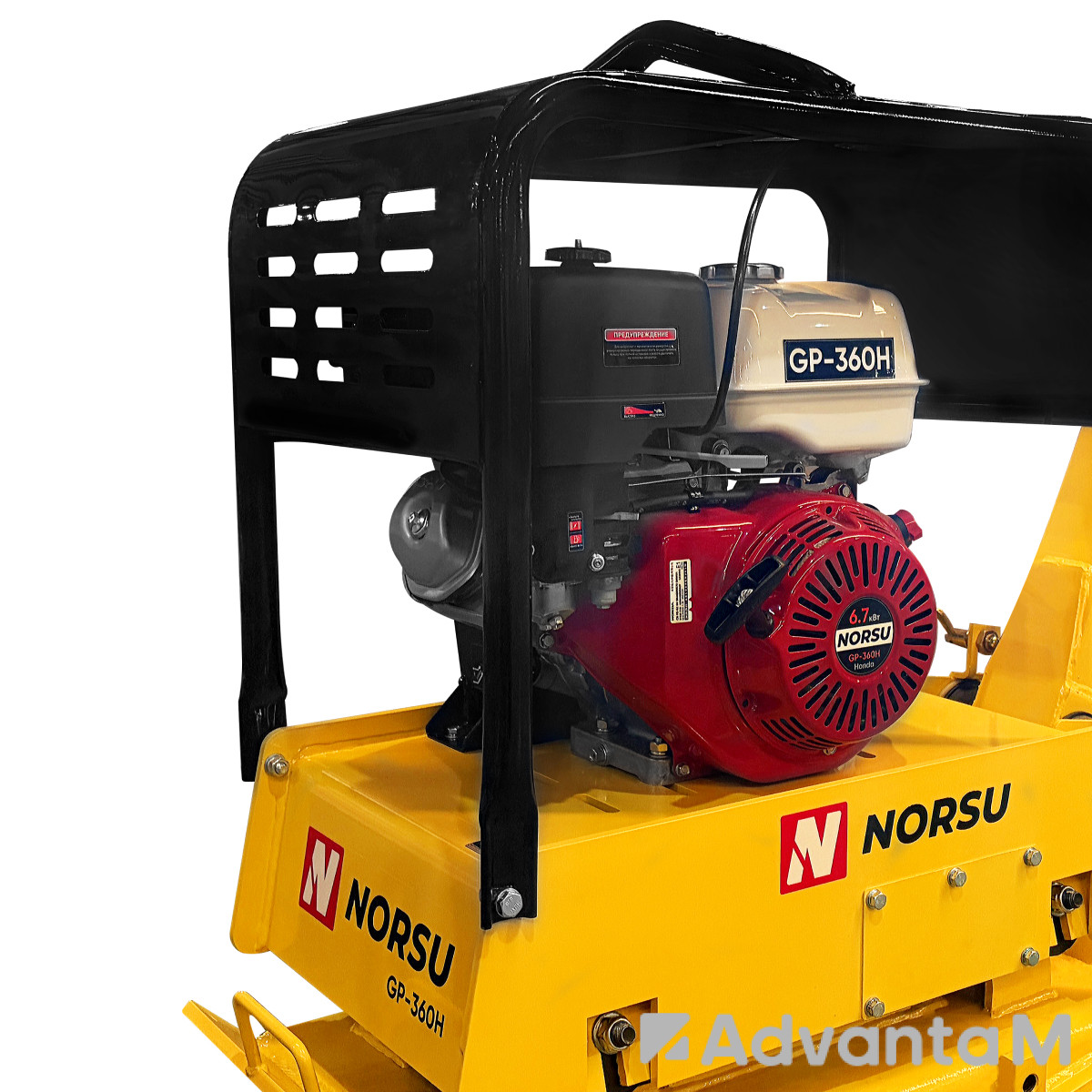 Виброплита бензиновая реверсивная NORSU GP-360H - 3