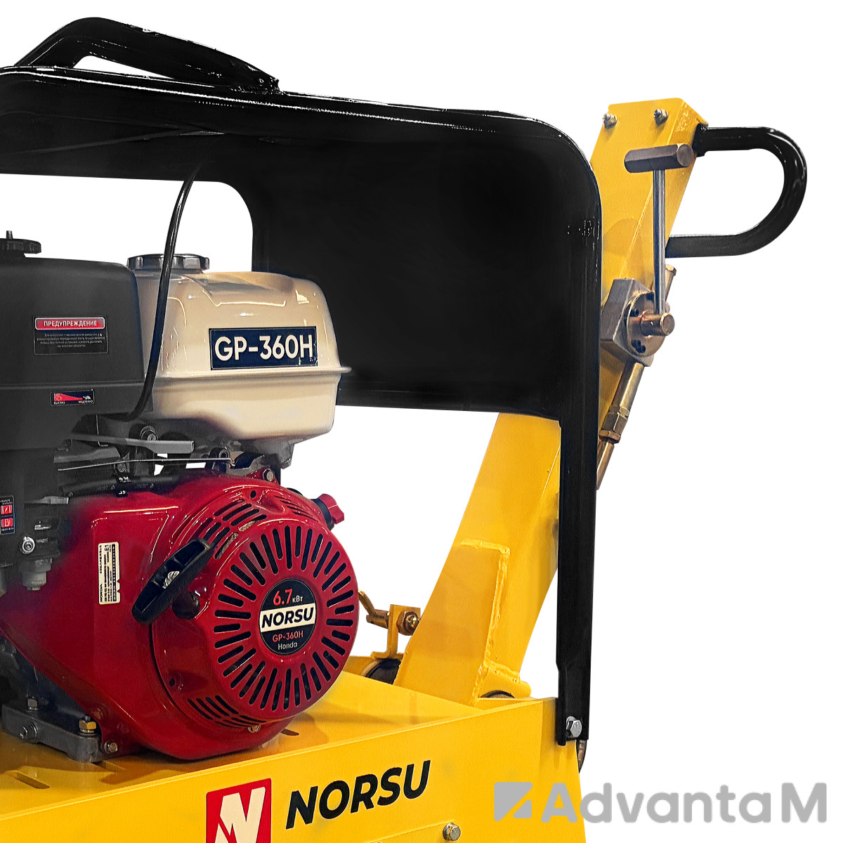 Виброплита бензиновая реверсивная NORSU GP-360H - 6