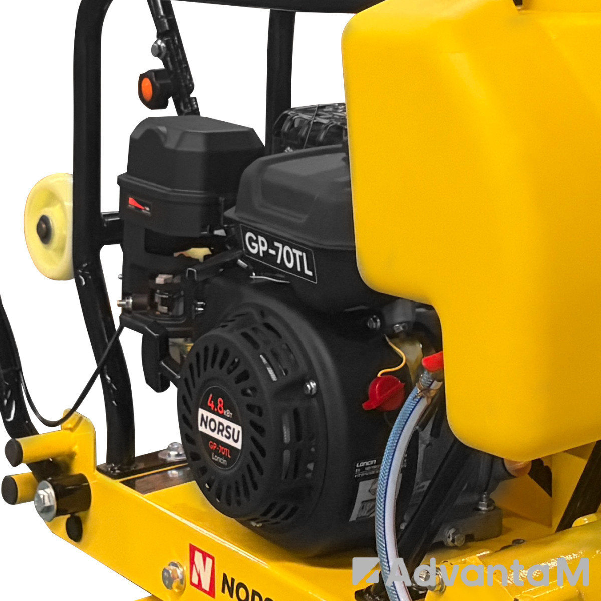 Виброплита бензиновая прямоходная NORSU GP-70TL - 4