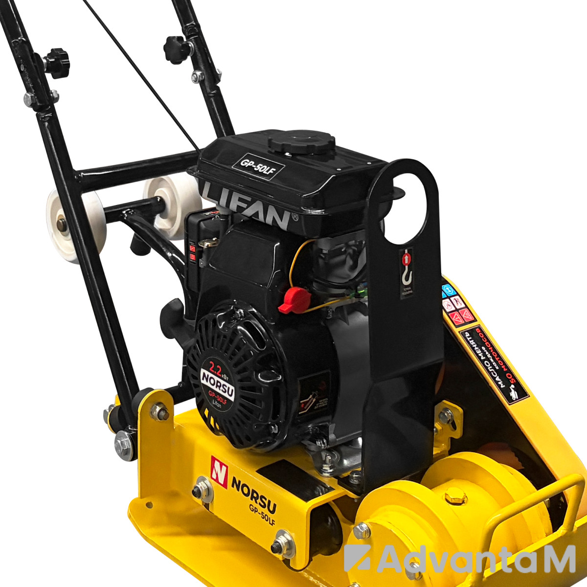 Виброплита бензиновая прямоходная NORSU GP-50LF - 4