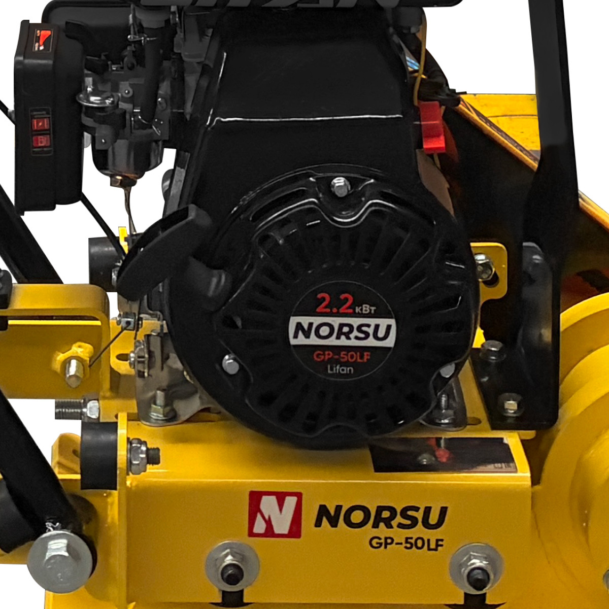 6 - Виброплита бензиновая прямоходная NORSU GP-50LF