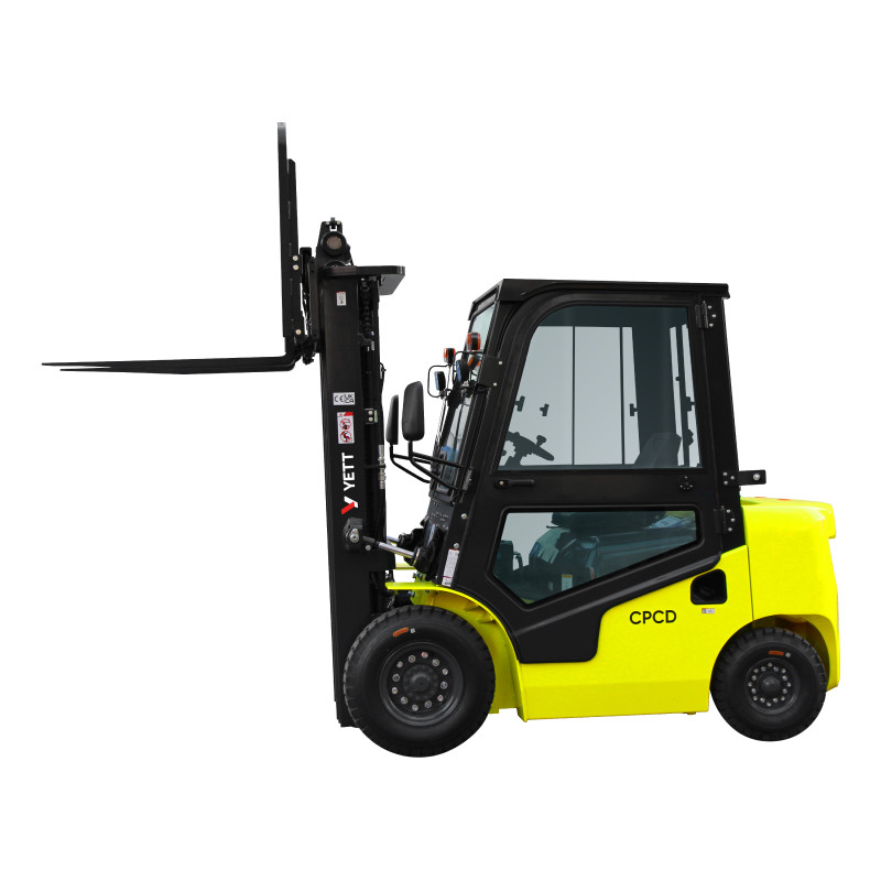 1 - Дизельный погрузчик с кабиной YETT CPCD25-WS1K2-M400-3W-K