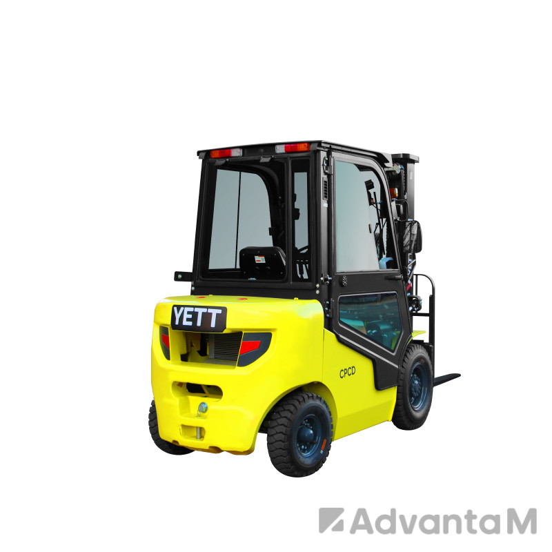 3 - Дизельный погрузчик с кабиной YETT CPCD25-WS1K2-M400-3W-K