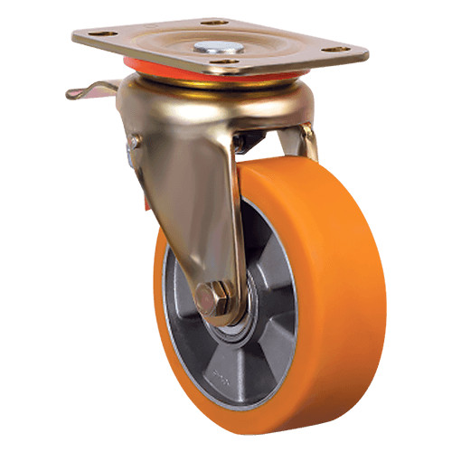 Большегрузное полиуретановое колесо ED01 ABP 100 F