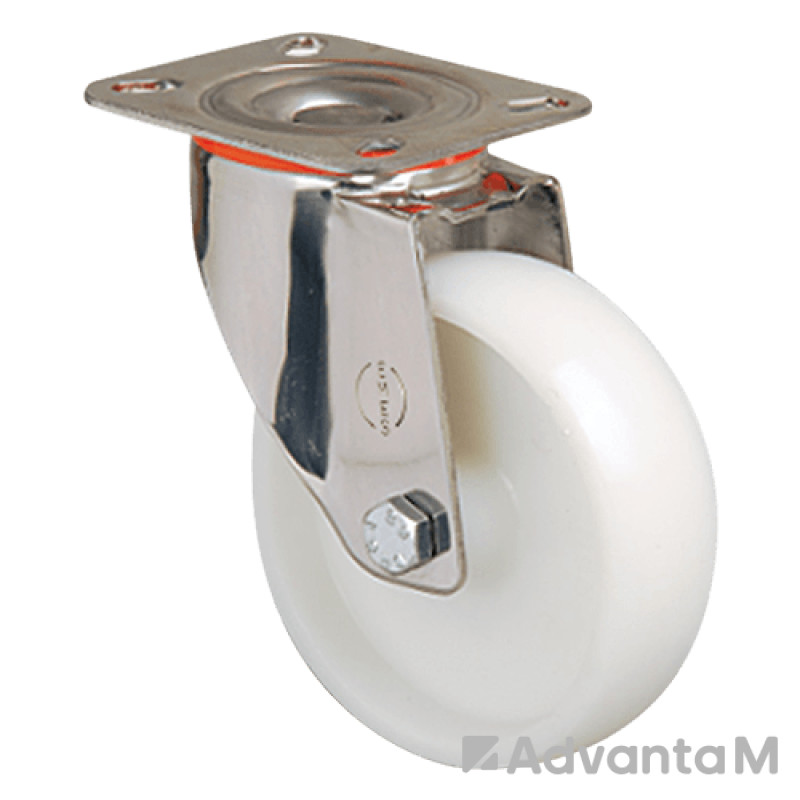 Колесо нейлоновое EM01 ZKZ 100 (INOX)