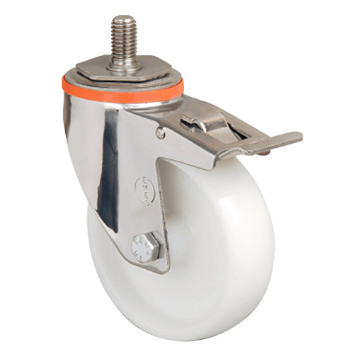 Колесо нейлоновое EM05 ZKZ 100 F (INOX)