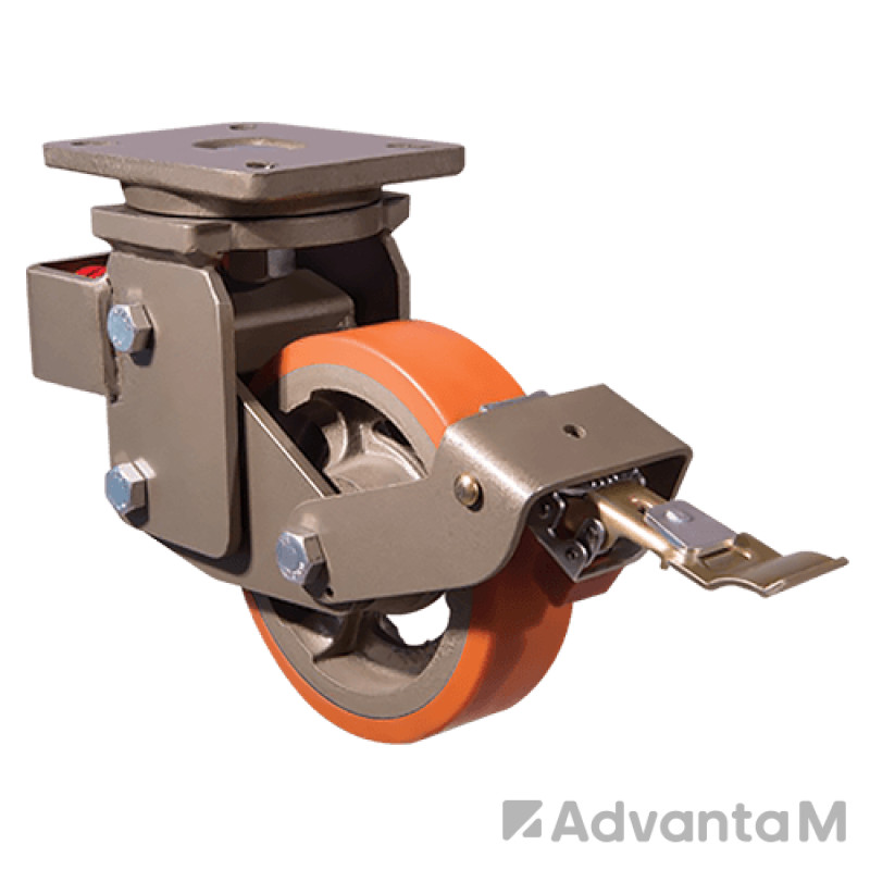 Большегрузное полиуретановое колесо EVY01 VBP 300 F