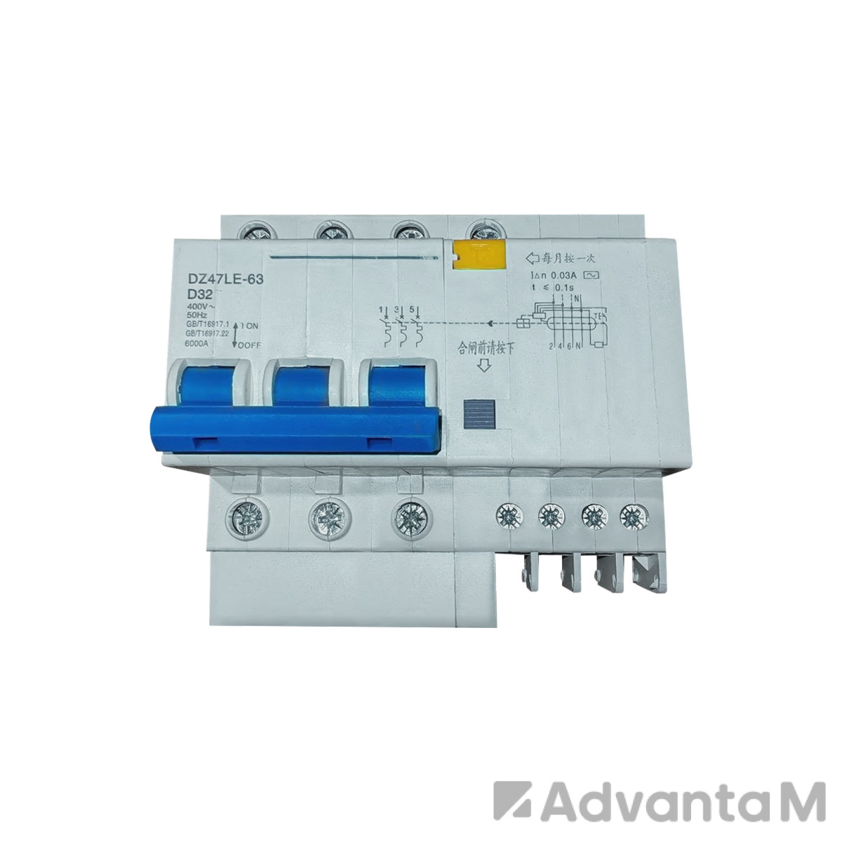 Выключатель дифференциальный автоматичекий ZLP 0 - 1