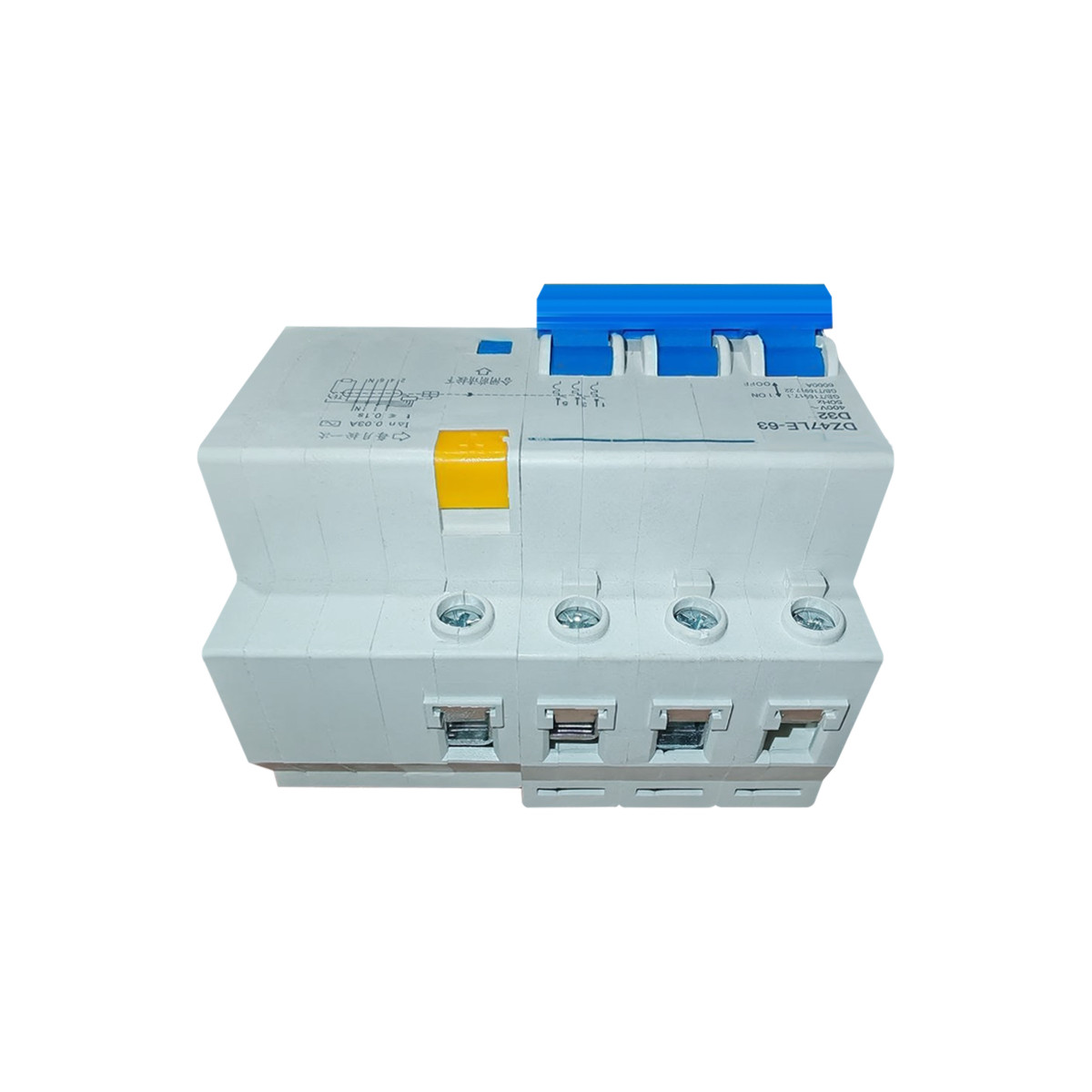 2 - Выключатель дифференциальный автоматичекий ZLP 0