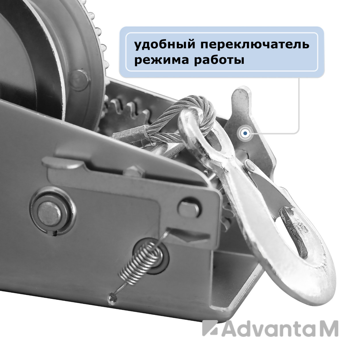 Лебедка ручная барабанная  (канат) GEARSEN FD 1120 - 1