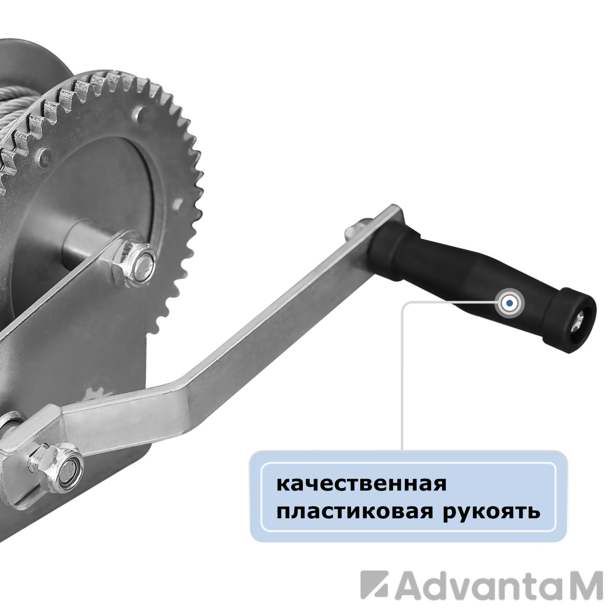 Лебедка ручная барабанная  (канат) GEARSEN FD 1120 - 4