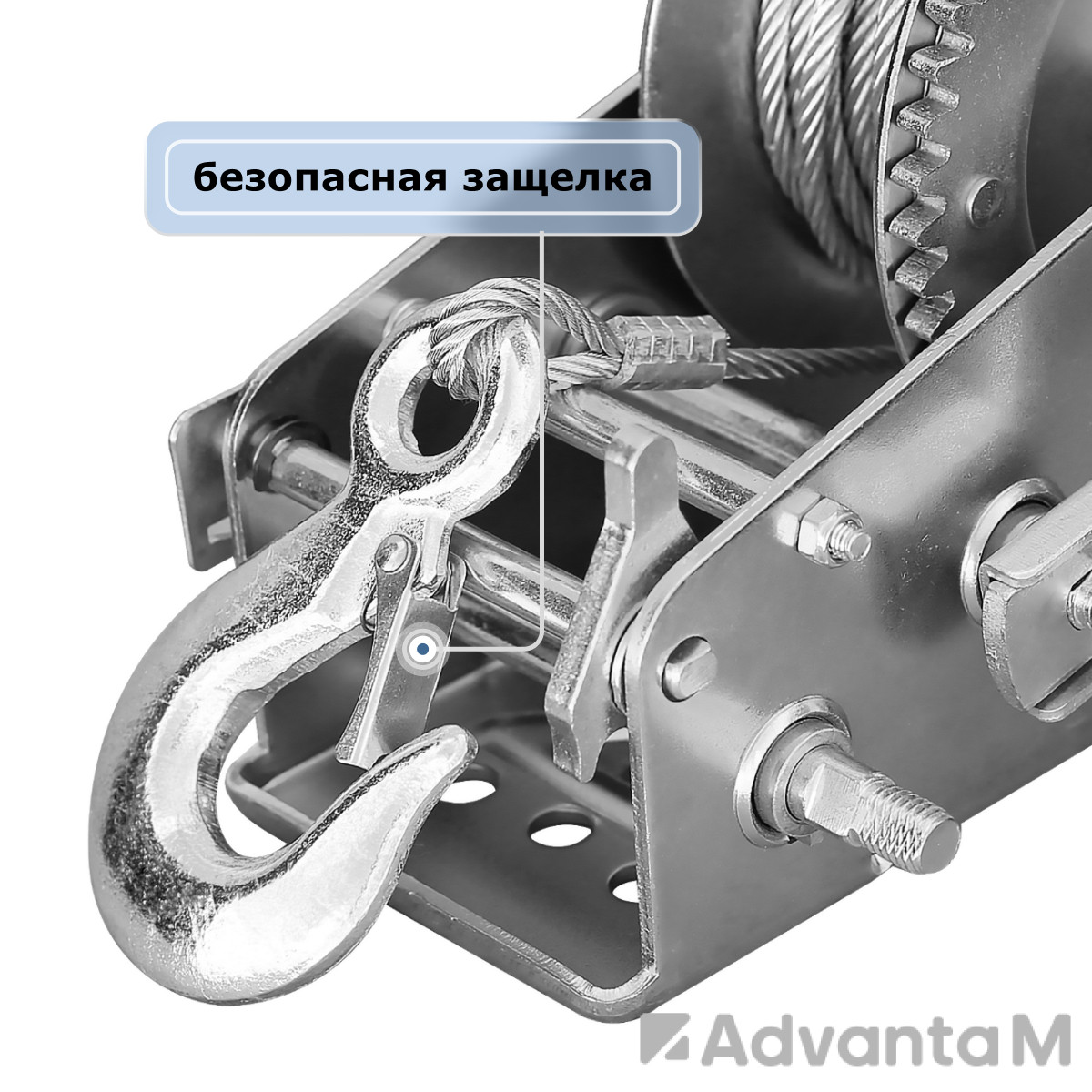 Лебедка ручная барабанная  (канат) GEARSEN FD 1120 - 5