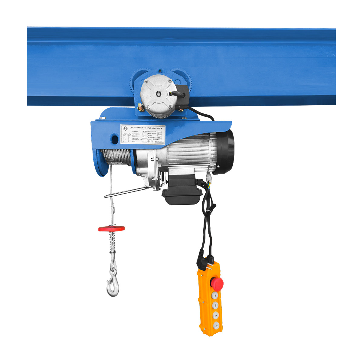 0 - Мини электрическая таль передвижная (220 В, 125/250 кг, 12/6 м) GEARSEN PA 12512