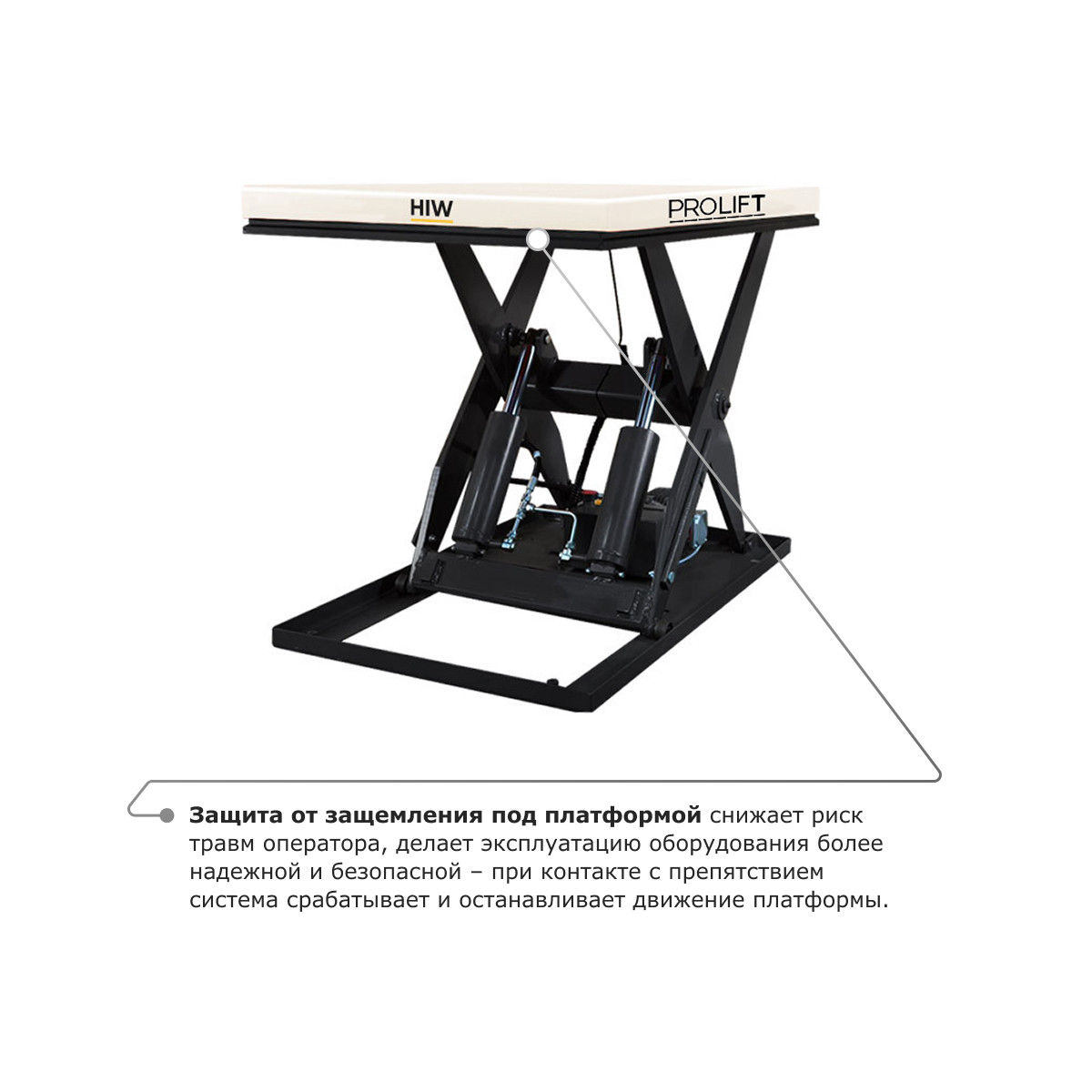 4 - Подъемный стол PROLIFT M2 HIW4.OEU