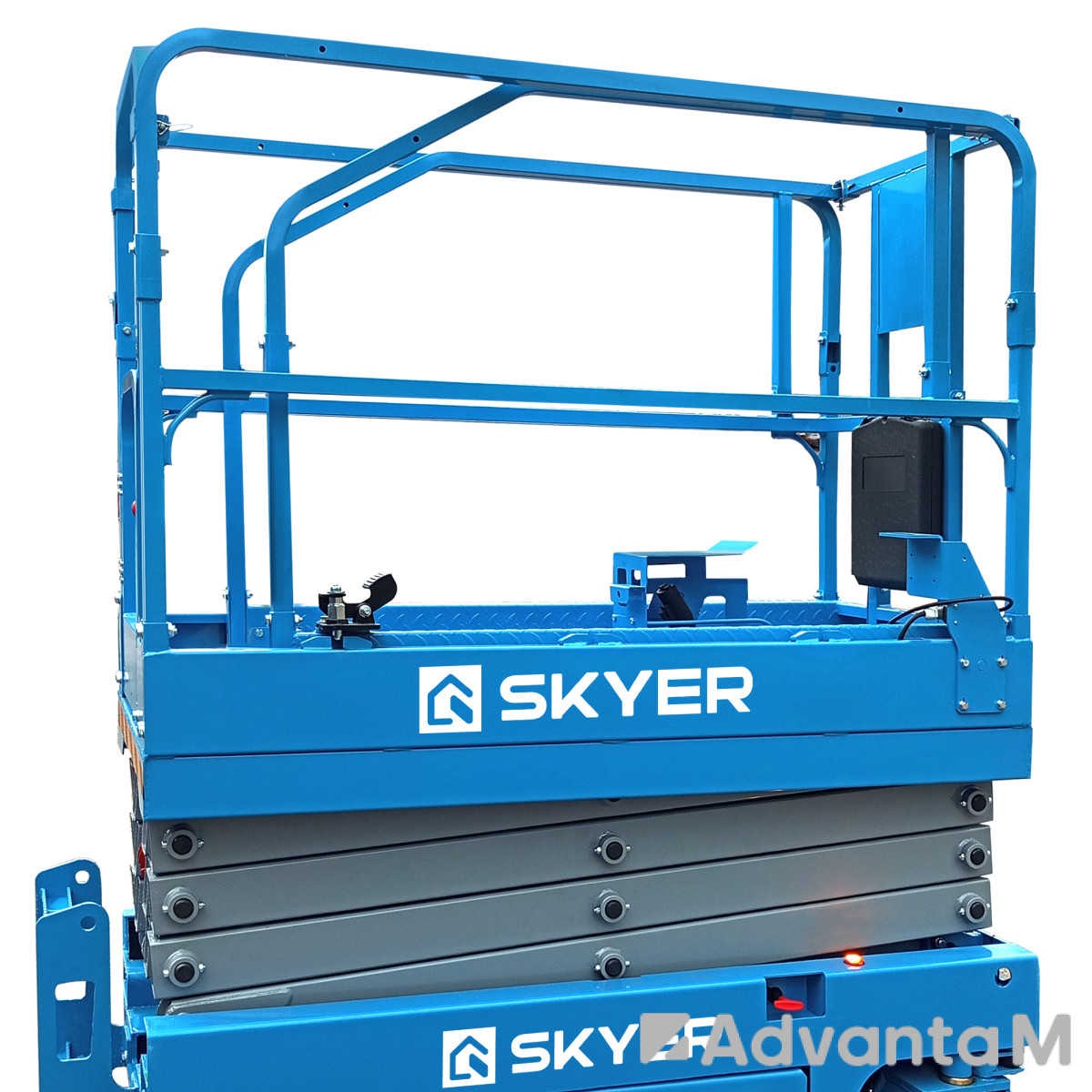 Самоходный ножничный подъемник с выдвижной платформой SKYER PL0823 Li M - 3