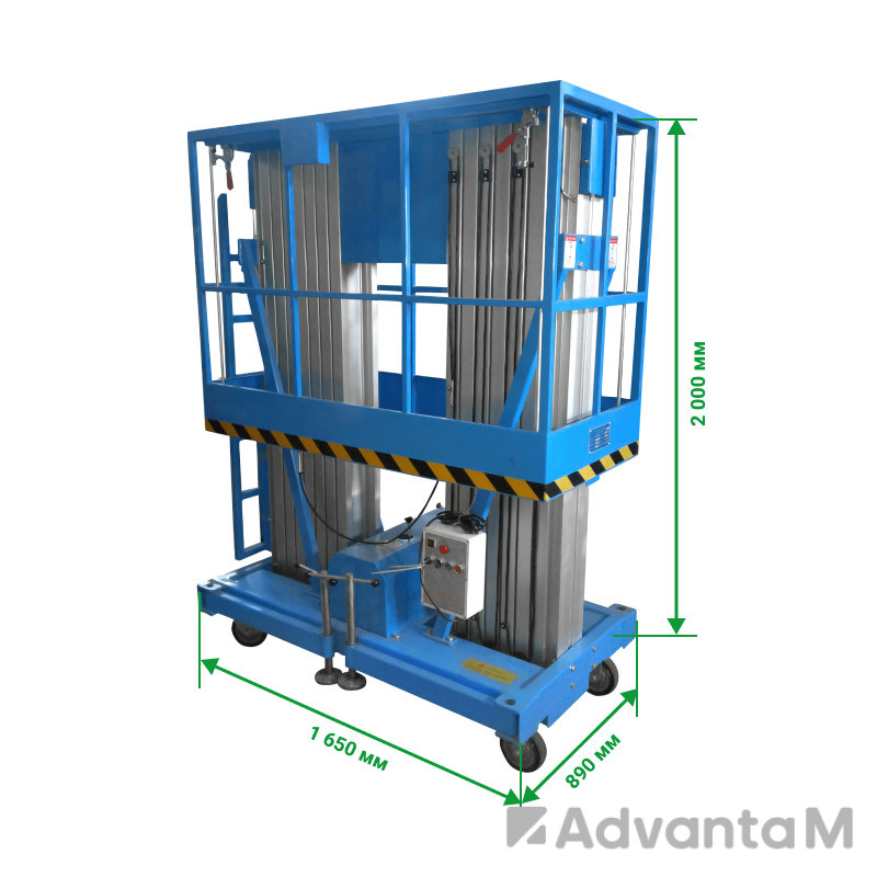 2 - Двухмачтовый подъемник PROLIFT GTWY12-200 AC