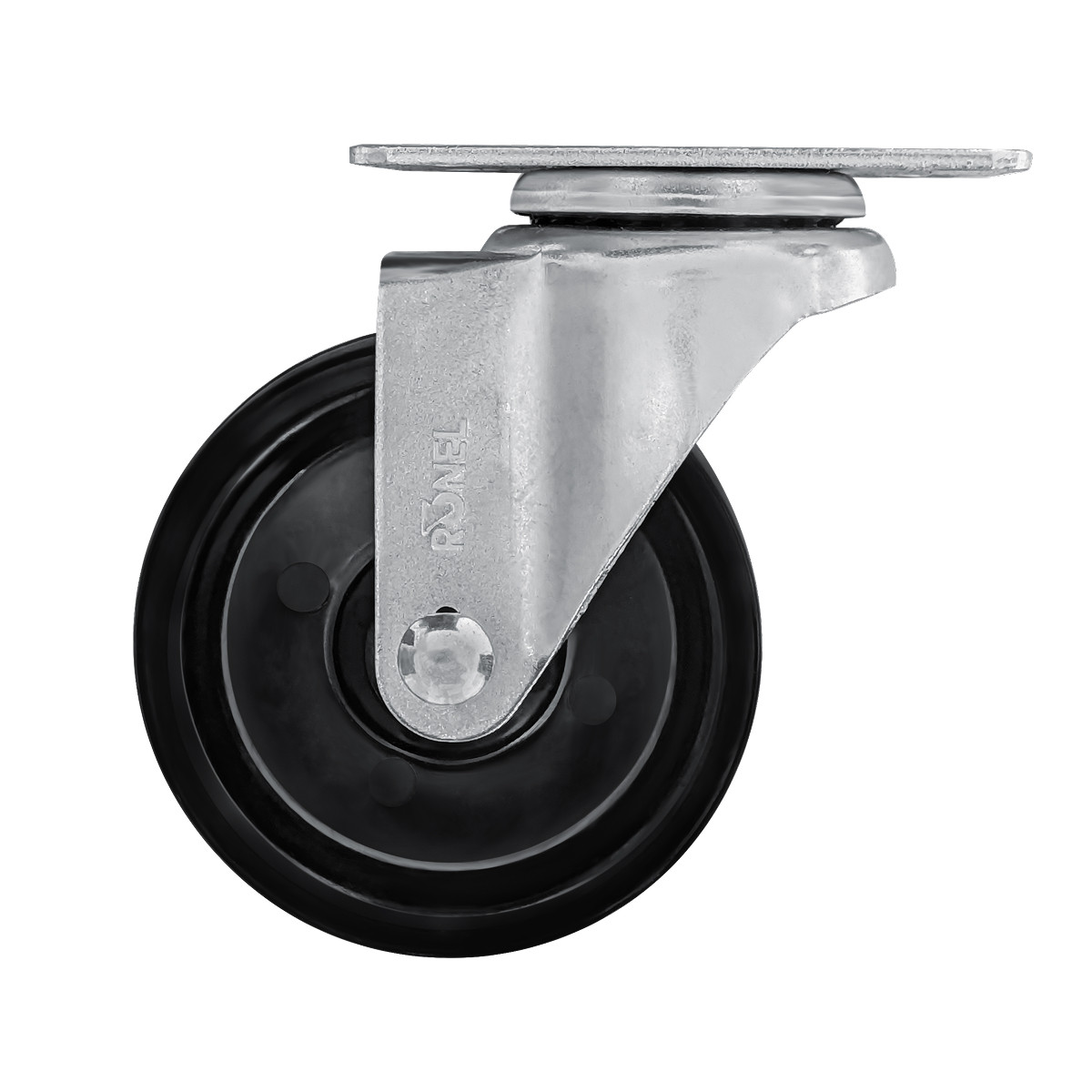 0 - Колесо термостойкое поворотное RONEL RL01 BSS 100