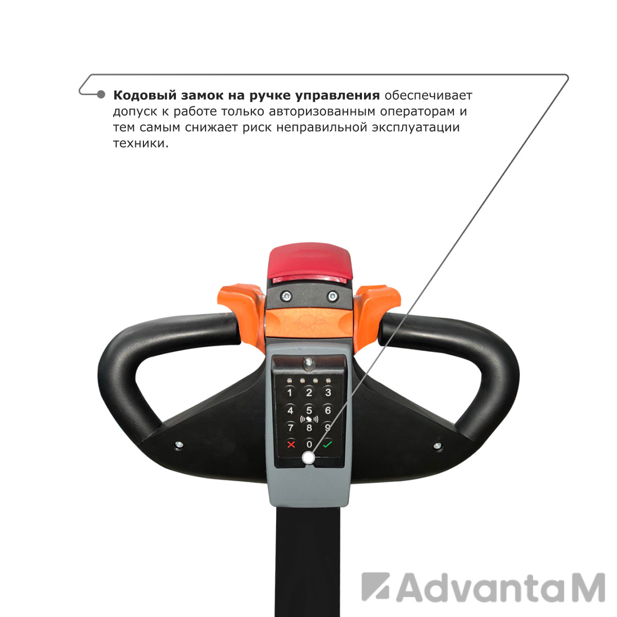 Самоходный электроштабелер PROLIFT M2 SDK 1656 - 8