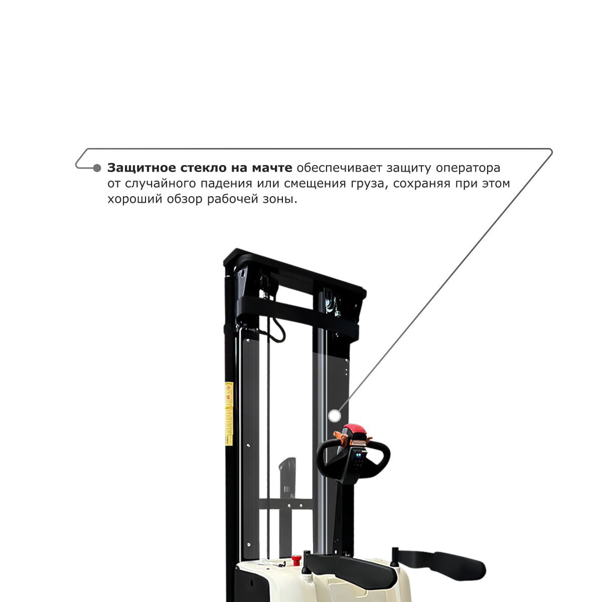 7 - Самоходный электроштабелер PROLIFT M2 SDK 1656