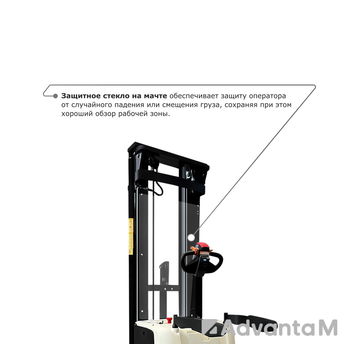Самоходный электроштабелер PROLIFT M2 SDK 1656 - 7