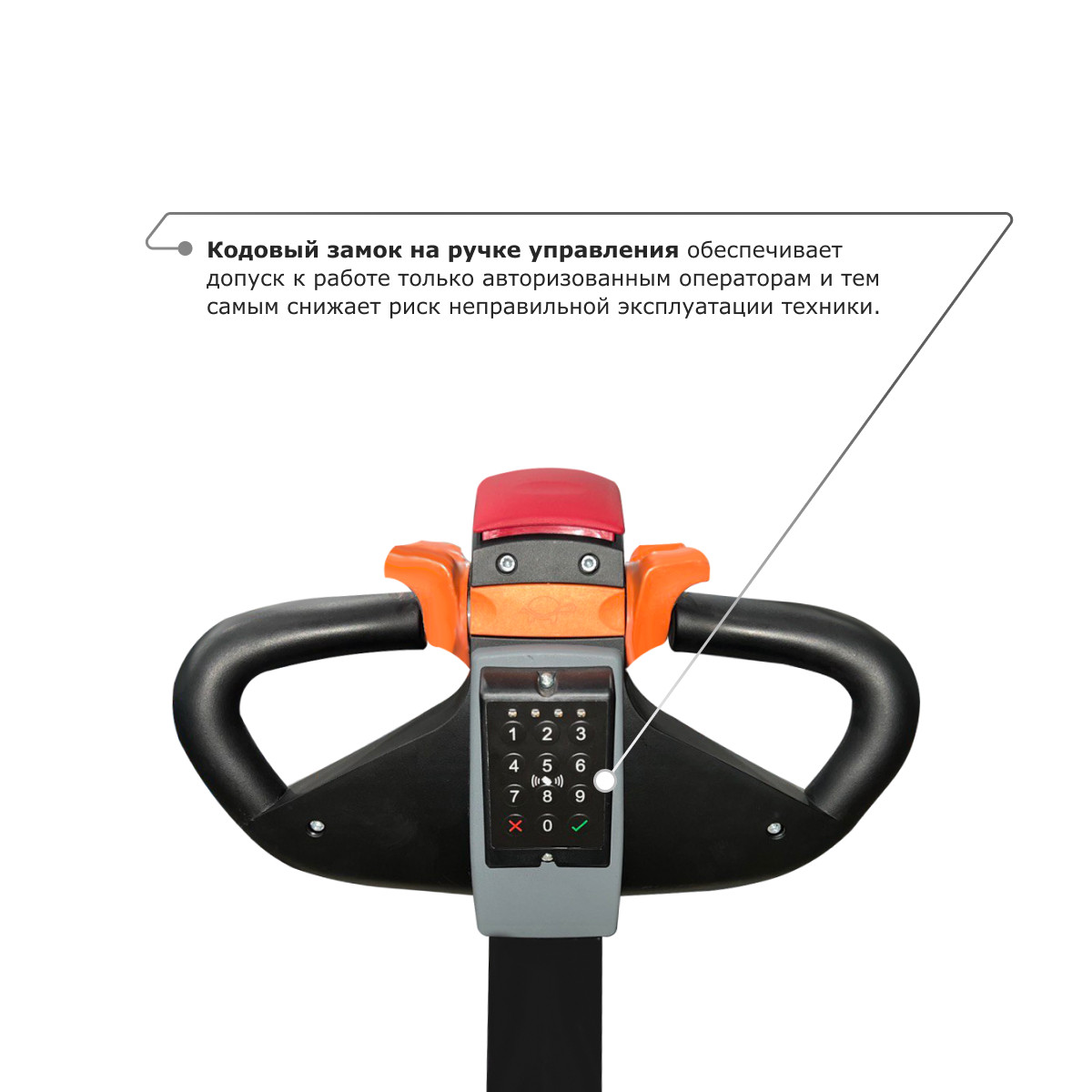 3 - Самоходный электроштабелер PROLIFT M2 SDR 2045 li-ion