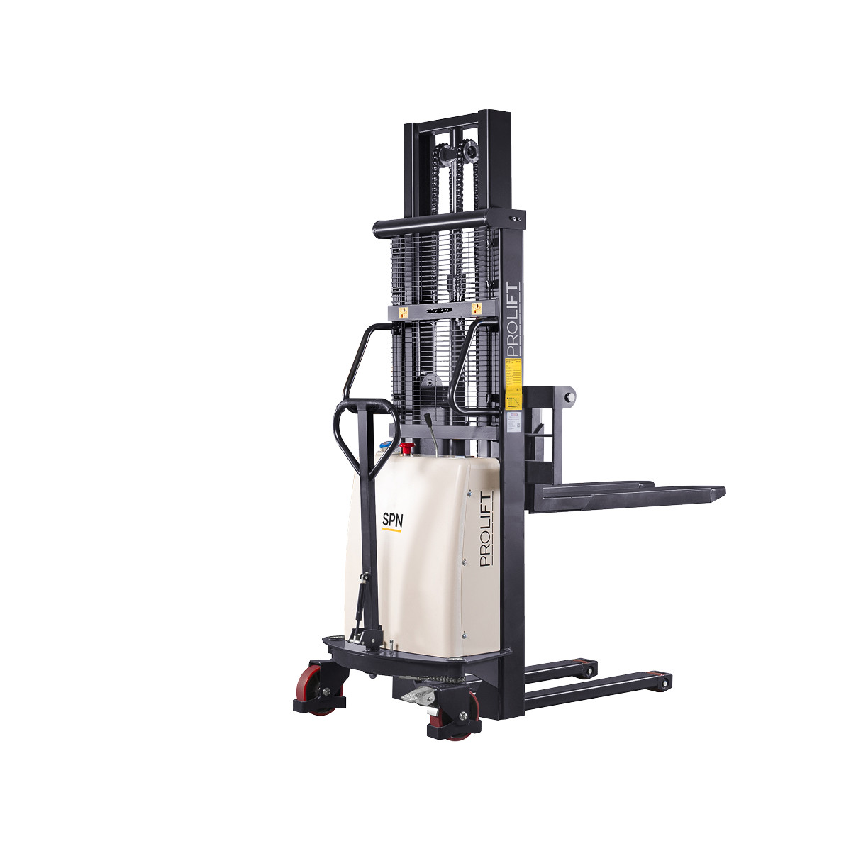 3 - Электрический штабелер с раздвижными вилами PROLIFT M2 SPN 1025