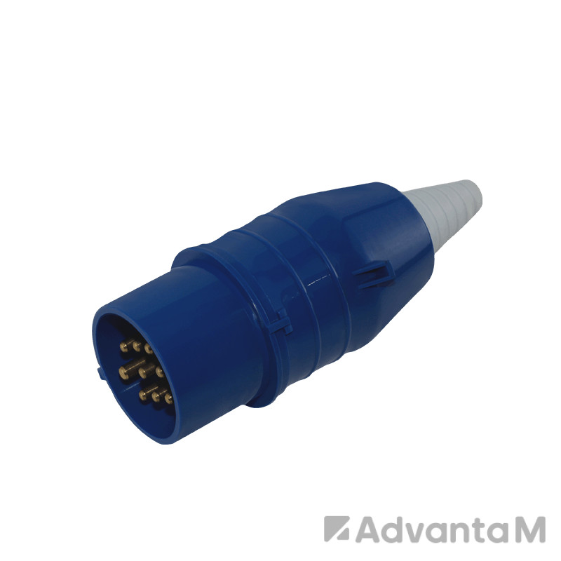 Вилка кабельная управления лебедки, 8 pin ZLP 