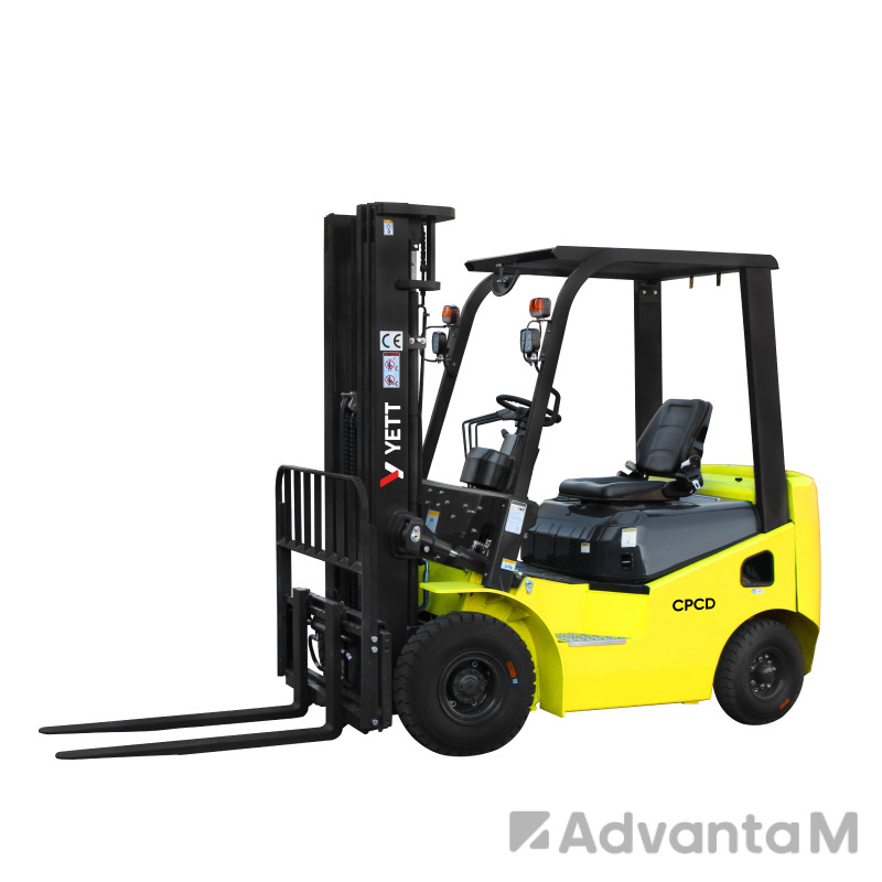 0 - Дизельный погрузчик YETT CPCD35-W4K2-M400-3W