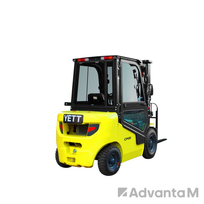 5 - Бензиновый погрузчик с кабиной YETT CPQD35-RC1K2-ZSM480-SS-K