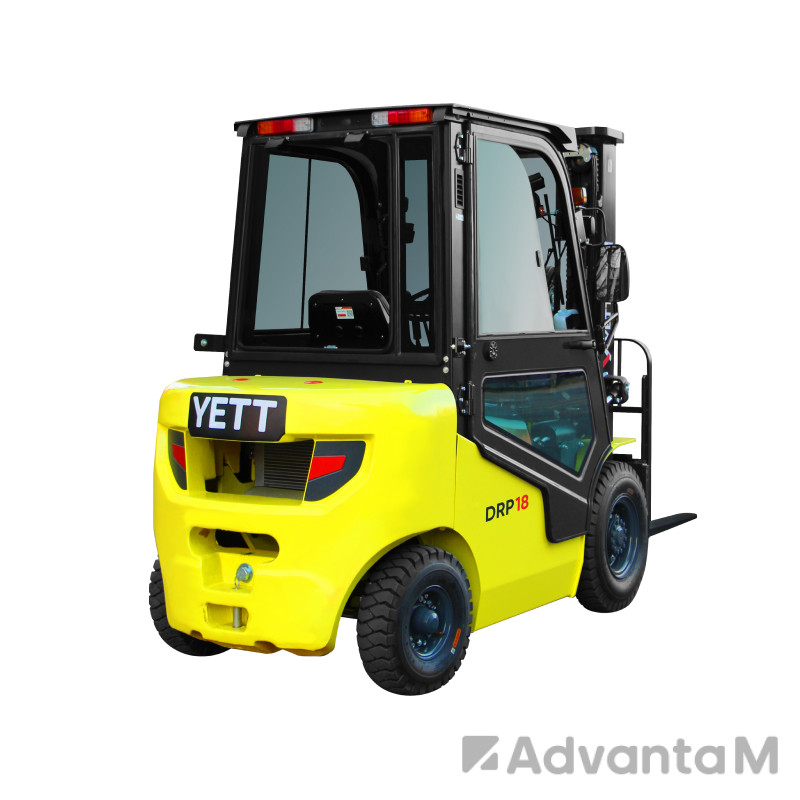 3 - Дизельный погрузчик с кабиной YETT DRP18-WS5K2-M300-3W-K