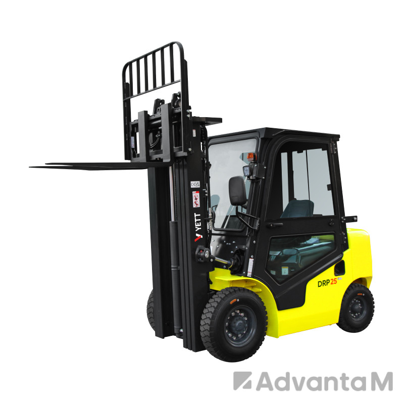 1 - Дизельный погрузчик с кабиной YETT DRP35-M1K2C-M300-3W-K