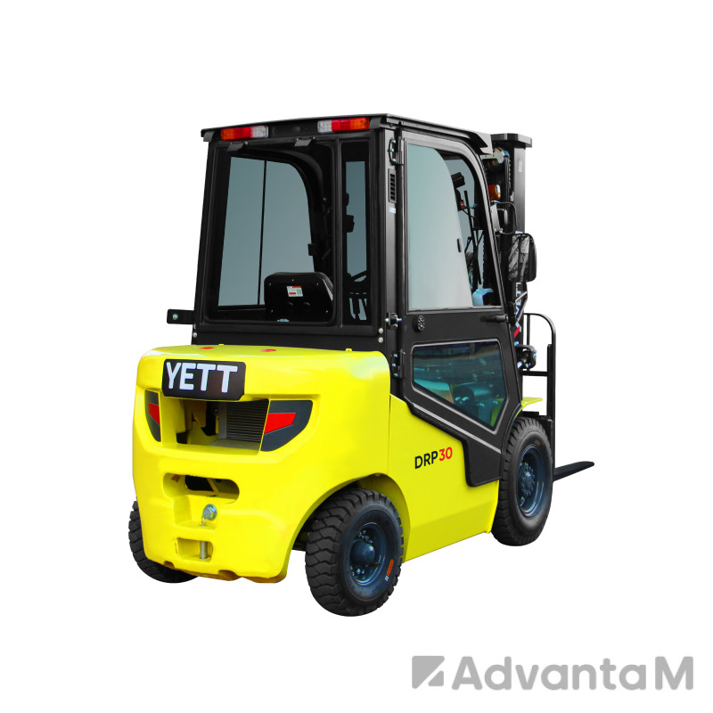 3 - Дизельный погрузчик с кабиной YETT DRP30-M1K2C-M300-3W-K