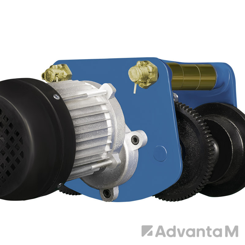 2 - Тележка для электрической комбинированной мини тали GEARSEN 1200 кг