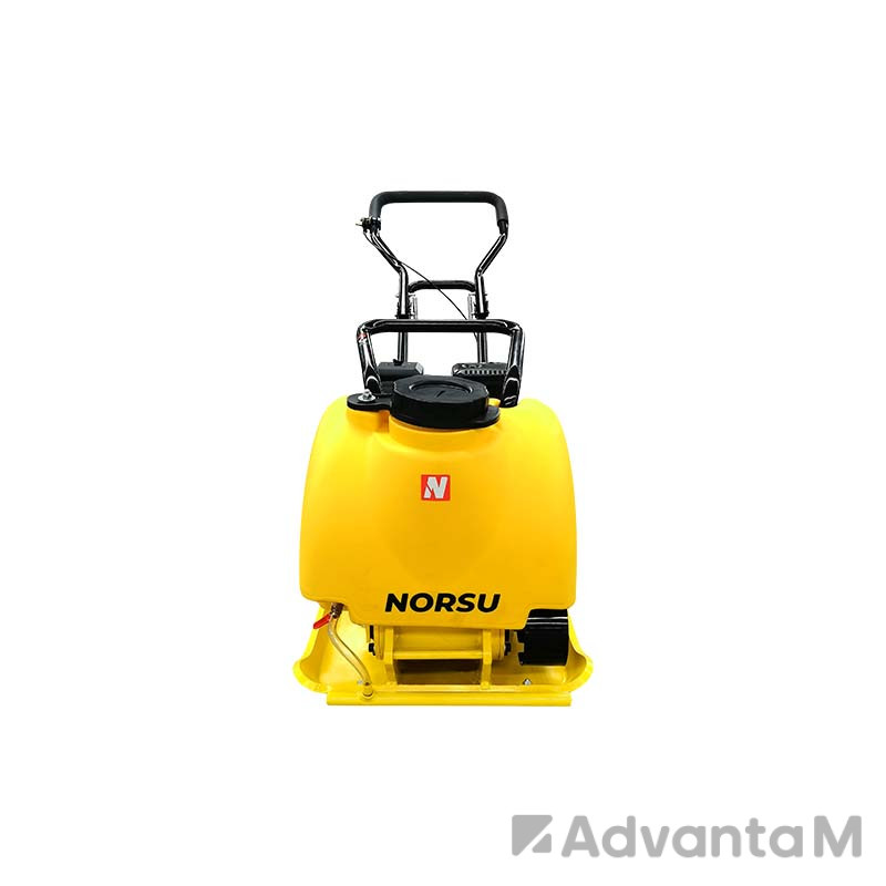 1 - Виброплита бензиновая прямоходная (колесный комплект, бак для воды) NORSU RS-90TL