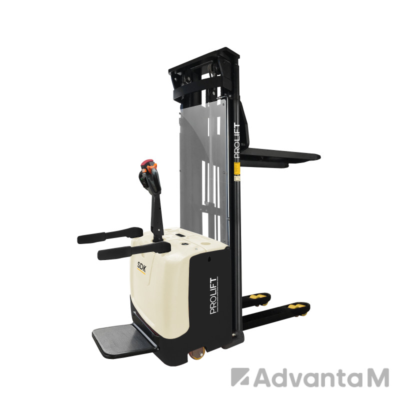 1 - Самоходный электроштабелер со свободным подъемом PROLIFT M2 SDK 1645 li-ion