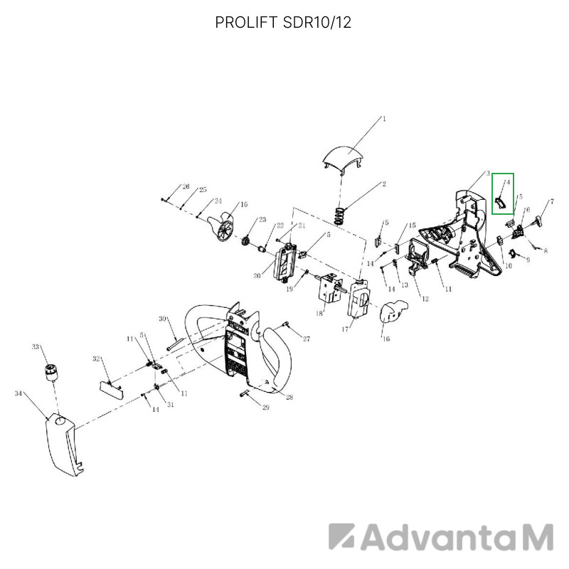 2 - Индикатор зарядки для штабелеров SDR 1-1,2 т, SDR1635, SD15, SD15L, SK15