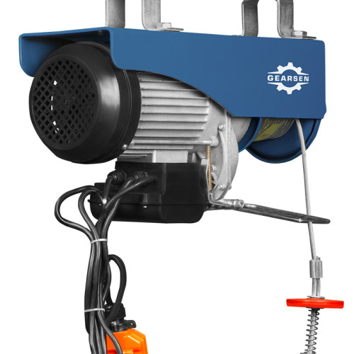 1 - Таль электрическая мини комбинированная (220В 500/1000кг, 12/6м) GEARSEN PA 50012