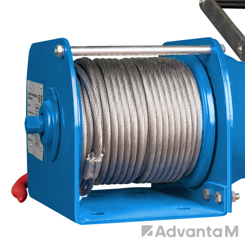 2 - Лебедка ручная барабанная GEARSEN JHW 10400