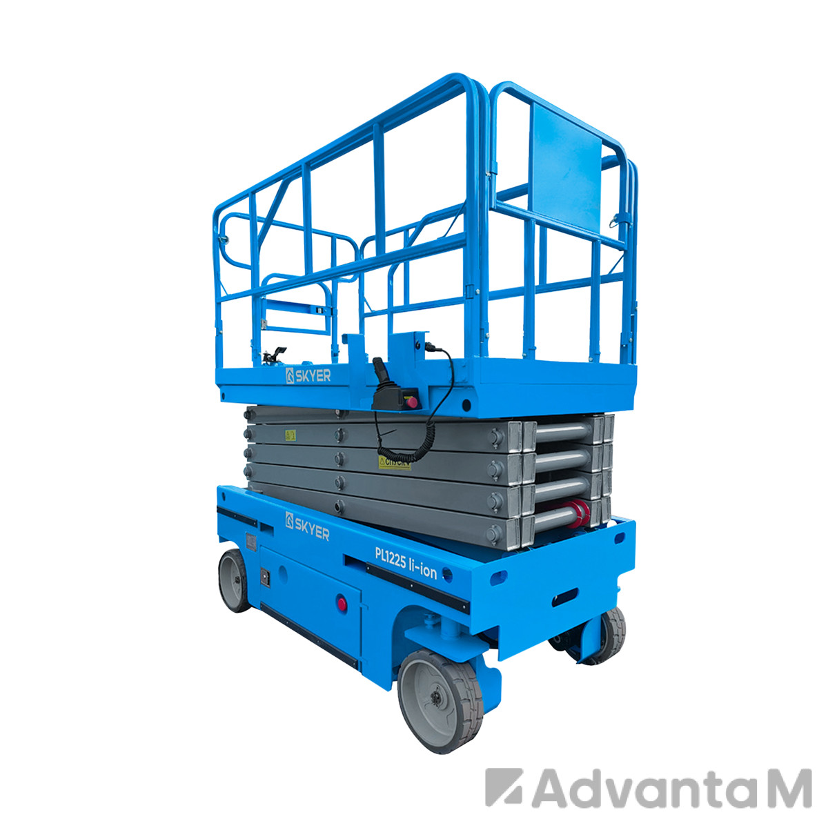 Самоходный ножничный подъемник с выдвижной платформой SKYER PL1425 li-ion - 1