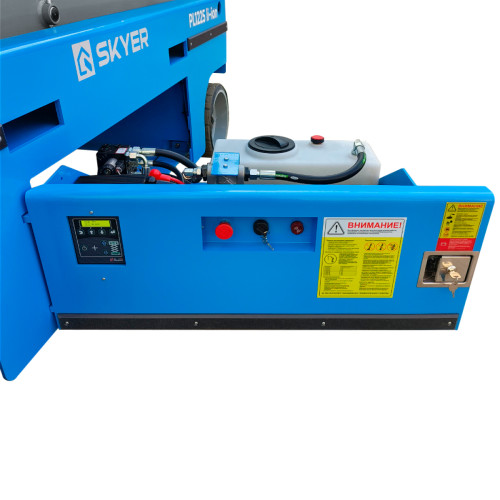 4 - Самоходный ножничный подъемник с выдвижной платформой SKYER PL1425 li-ion