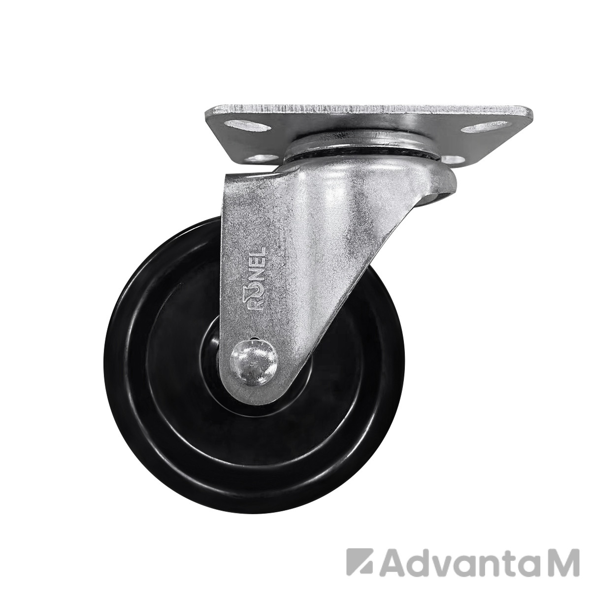 Колесо термостойкое поворотное RONEL RL01 BSS 80